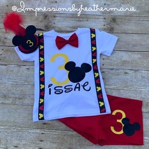 Custom Boys birthday outfit
